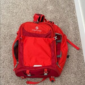 Red Travel Backpack